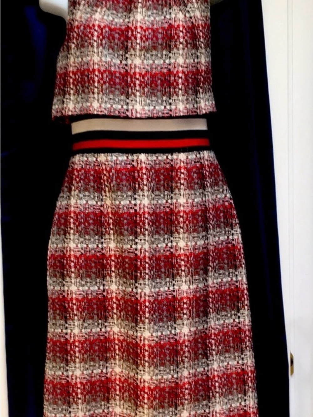 Carolina Herrera Black Garment with White Label